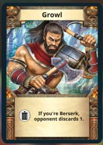 Growl ability card