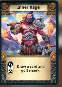 Inner Rage skill card