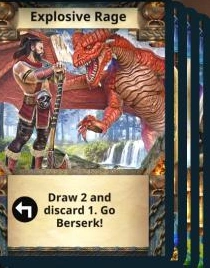 Explosive Rage skill card