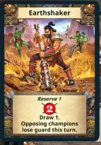 Earthshaker treasure card