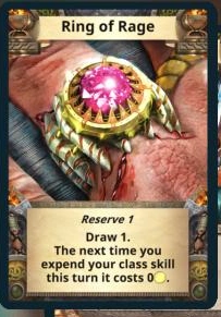 Ring of Rage treasure card
