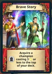 Brave Story ability card