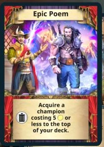 Epic Poem ability card