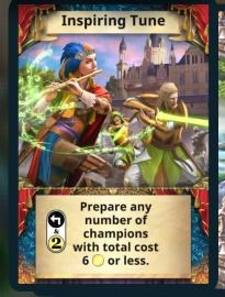 Inspiring Tune skill card