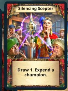 Silencing Scepter treasure card