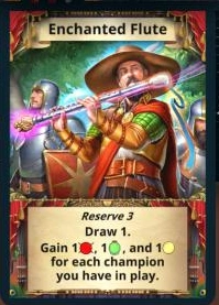 Enchanted Flute treasure card