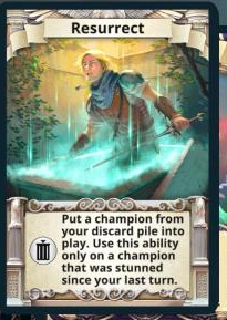 Resurrect ability card