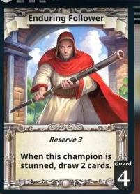 Enduring Follower treasure card