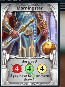 Morningstar treasure card