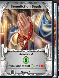 Benediction Beads treasure card