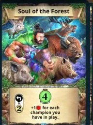 Soul of the Forest skill card