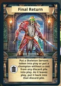 Final Return ability card