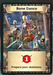 Bone Dance treasure card