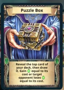 Puzzle Box treasure card