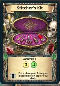 Stitcher's Kit treasure card