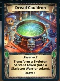 Dread Cauldron treasure card