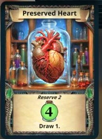 Preserved Heart treasure card
