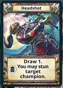 Headshot ability card