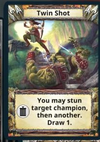 Twin Shot ability card