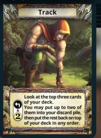 Track skill card
