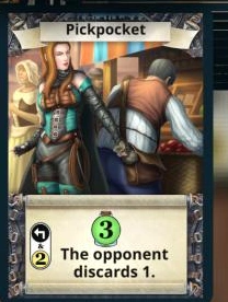 Pickpocket skill card