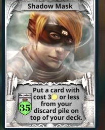 Shadow Mask treasure card