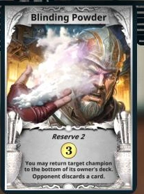 Blinding Powder treasure card