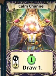 Calm Channel skill card