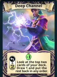 Deep Channel skill card